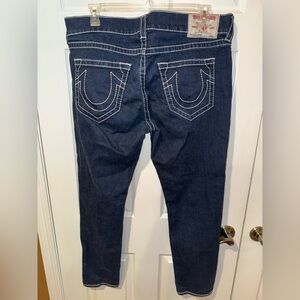 Men’s True Religion Jeans with Contrast Stitching